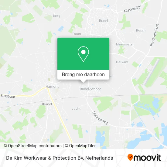 De Kim Workwear & Protection Bv kaart
