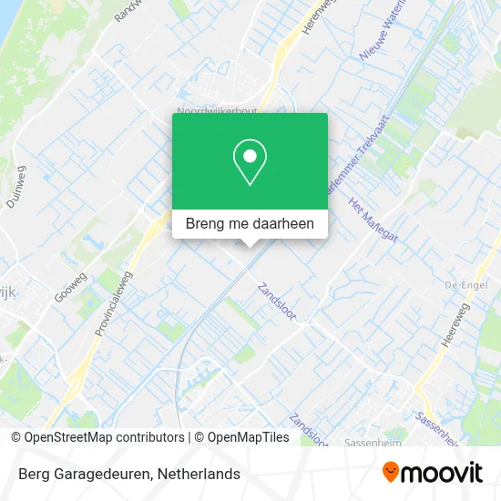 Berg Garagedeuren kaart