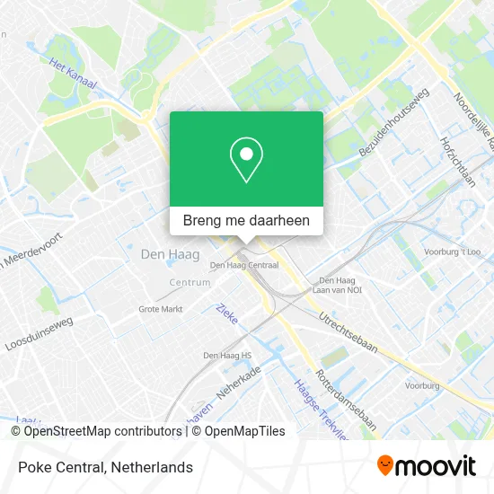 Poke Central kaart