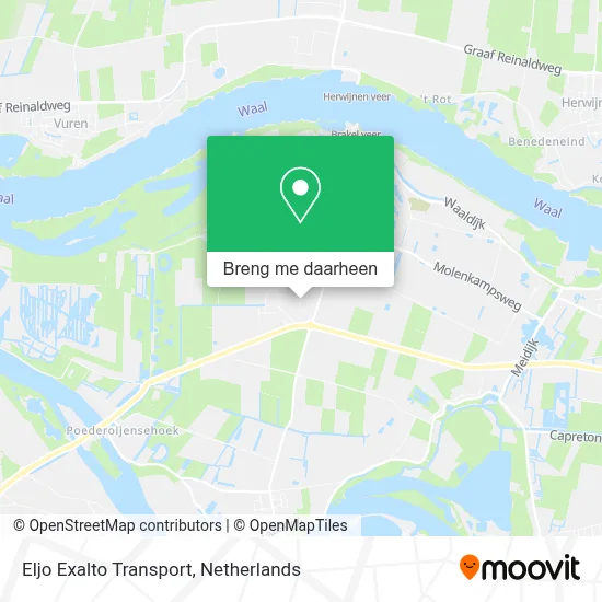 Eljo Exalto Transport kaart