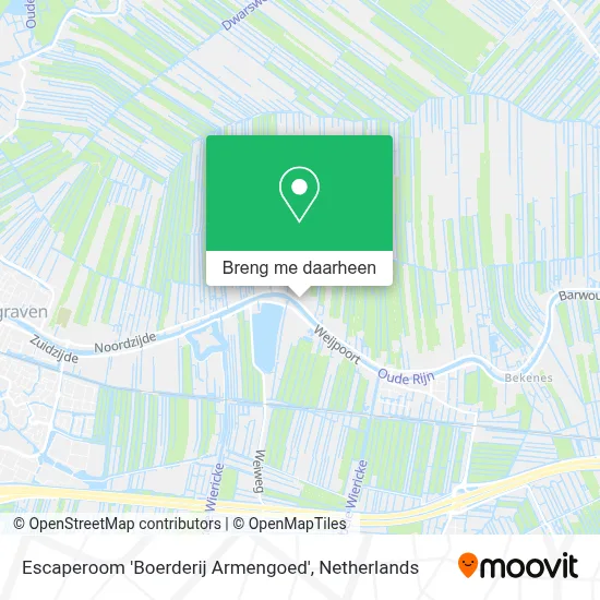 Escaperoom 'Boerderij Armengoed' kaart
