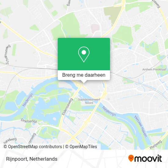 Rijnpoort kaart