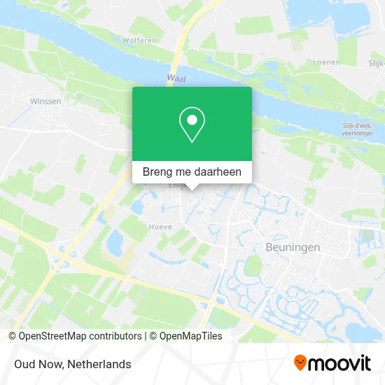 Oud Now kaart