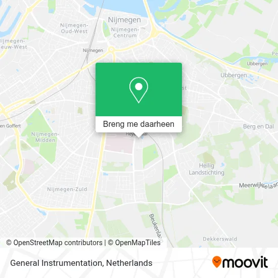 General Instrumentation kaart