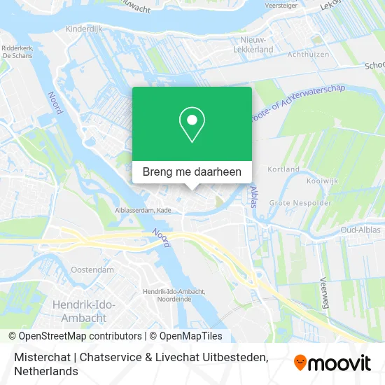 Misterchat | Chatservice & Livechat Uitbesteden kaart