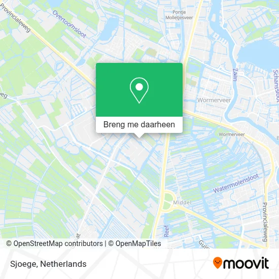 Sjoege kaart