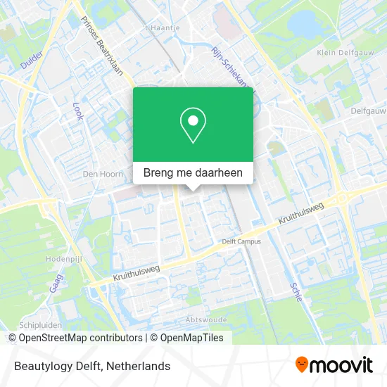 Beautylogy Delft kaart