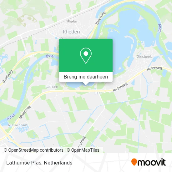 Lathumse Plas kaart
