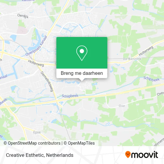 Creative Esthetic kaart