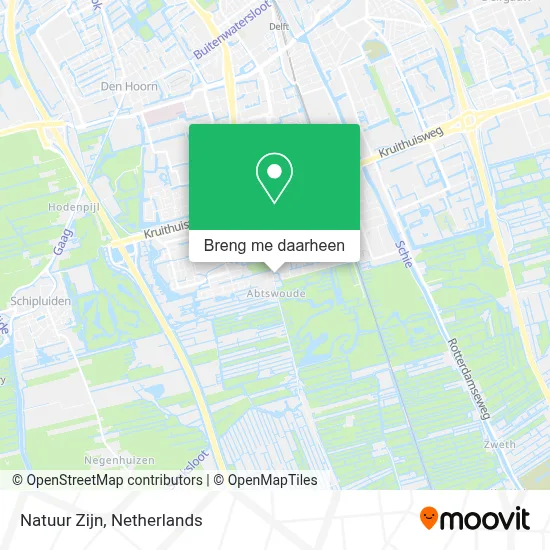 Natuur Zijn kaart