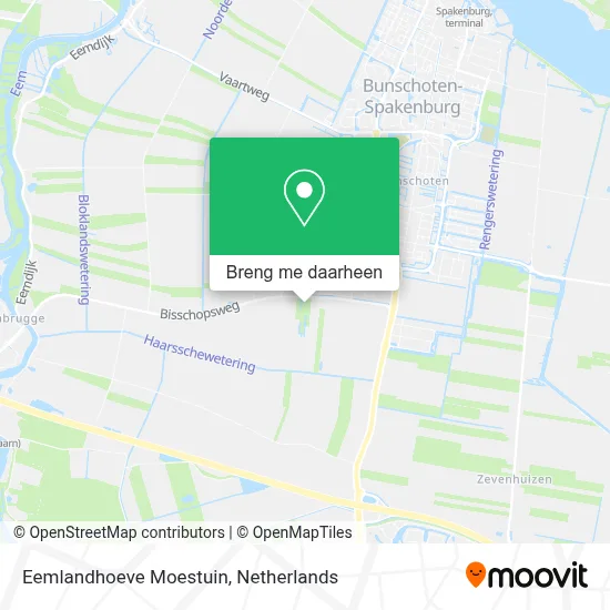 Eemlandhoeve Moestuin kaart