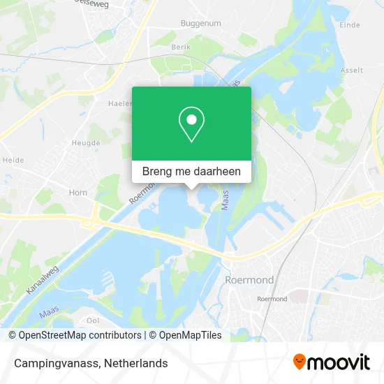 Campingvanass kaart