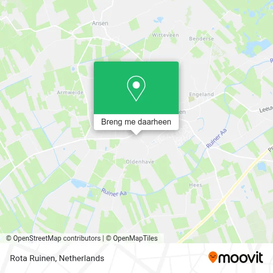 Rota Ruinen kaart
