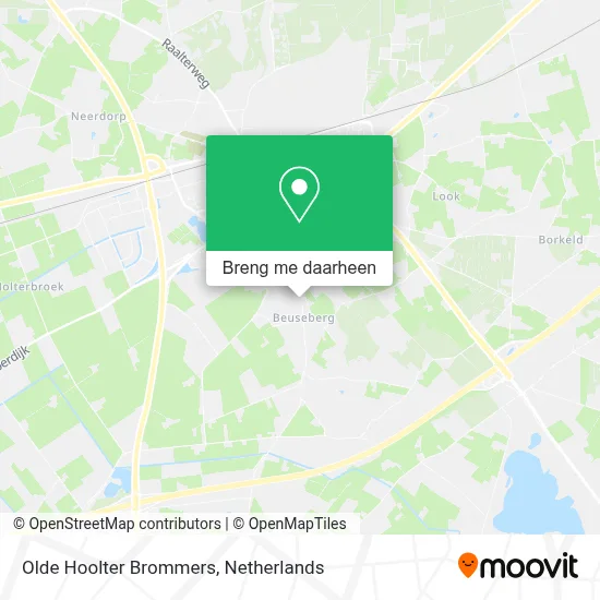 Olde Hoolter Brommers kaart
