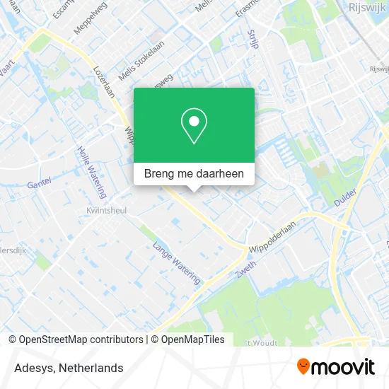 Adesys kaart