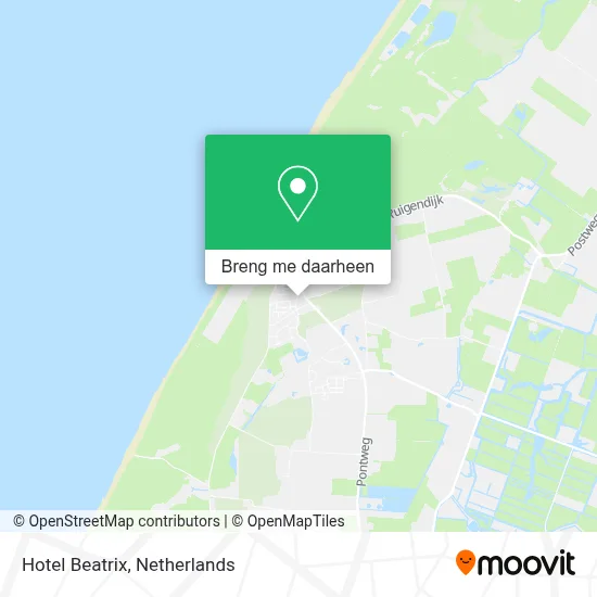 Hotel Beatrix kaart