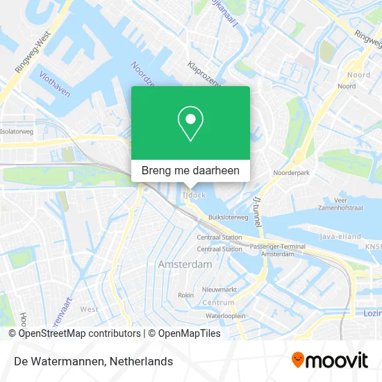 De Watermannen kaart