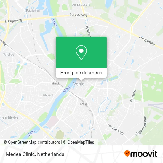 Medea Clinic kaart