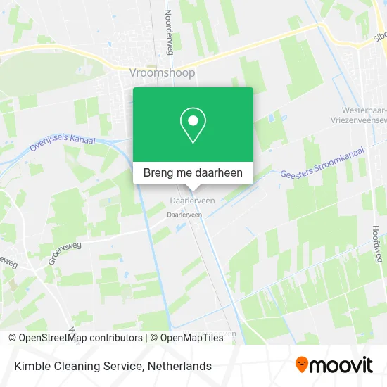 Kimble Cleaning Service kaart