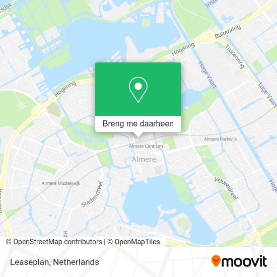 Leaseplan kaart