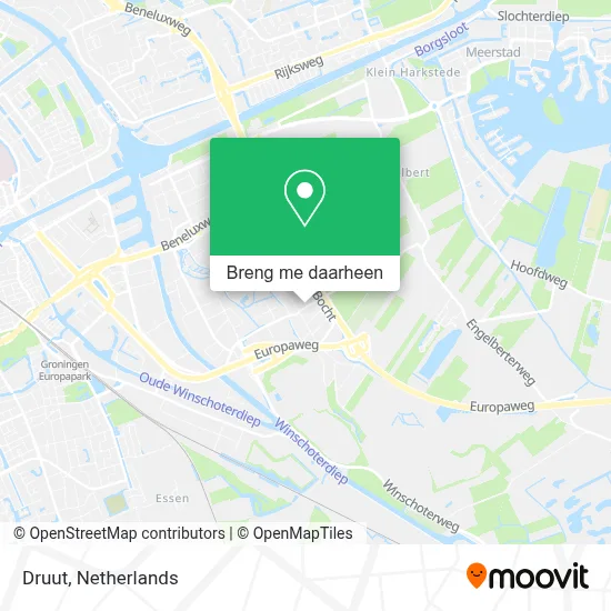 Druut kaart