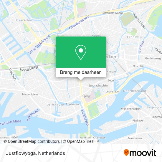 Justflowyoga kaart