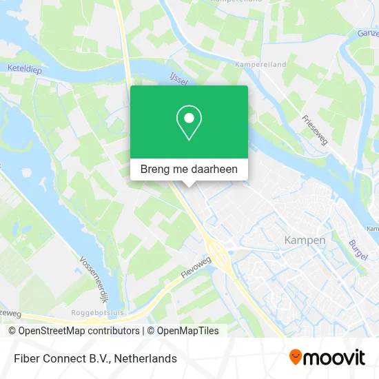 Fiber Connect B.V. kaart
