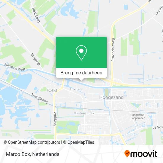 Marco Box kaart
