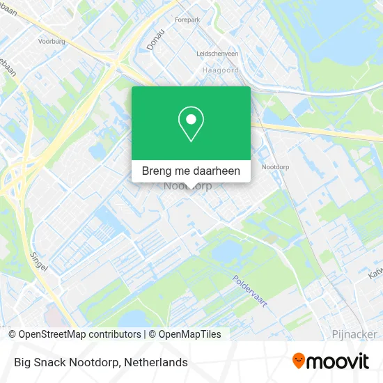 Big Snack Nootdorp kaart