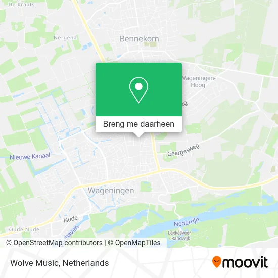 Wolve Music kaart