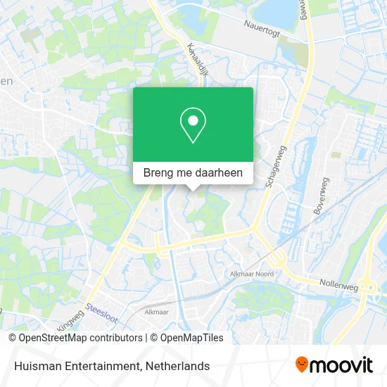 Huisman Entertainment kaart