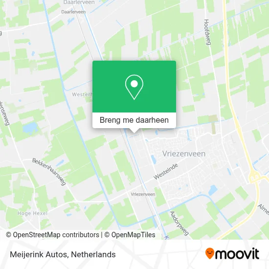 Meijerink Autos kaart