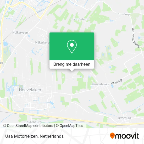 Usa Motorreizen kaart
