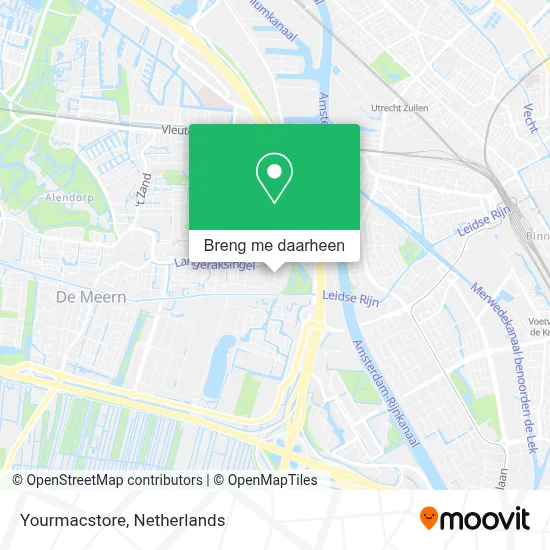 Yourmacstore kaart