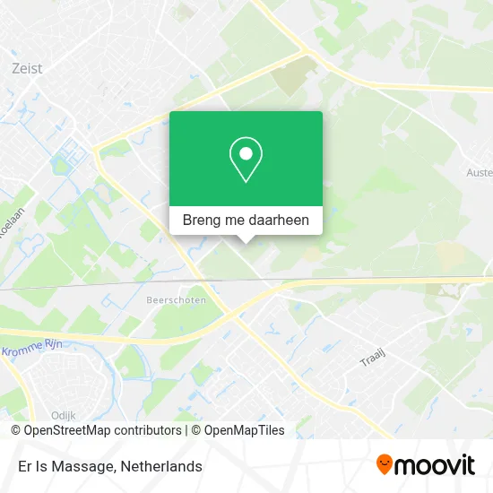 Er Is Massage kaart