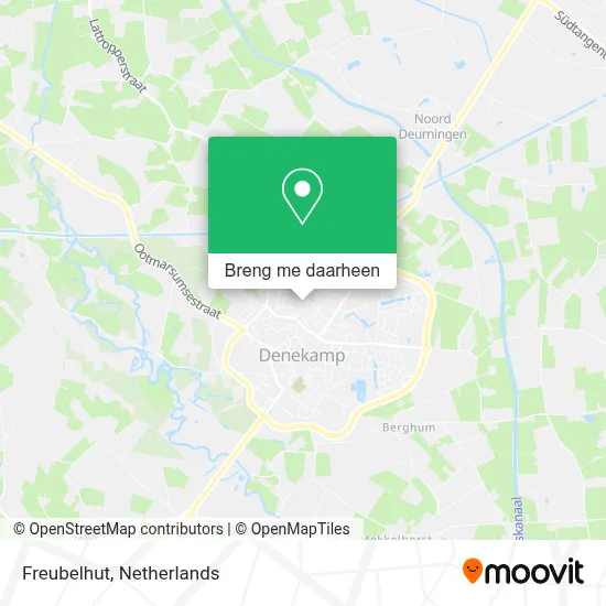 Freubelhut kaart