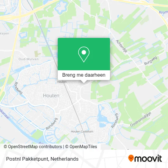 Postnl Pakketpunt kaart