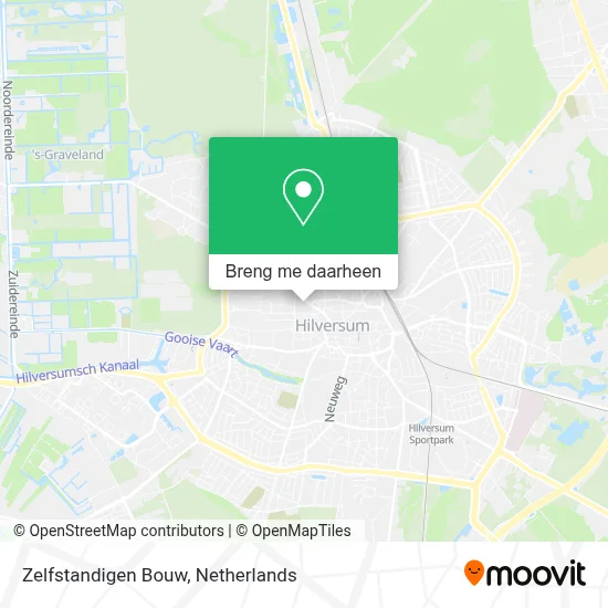 Zelfstandigen Bouw kaart