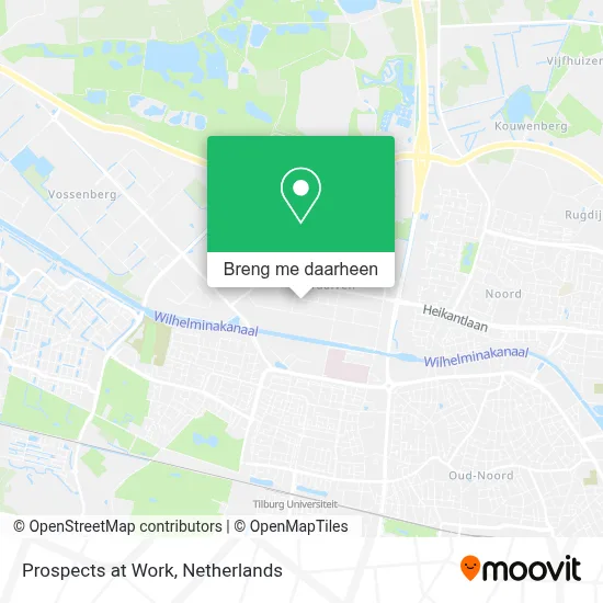 Prospects at Work kaart