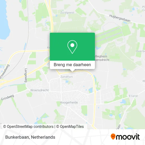 Bunkerbaan kaart