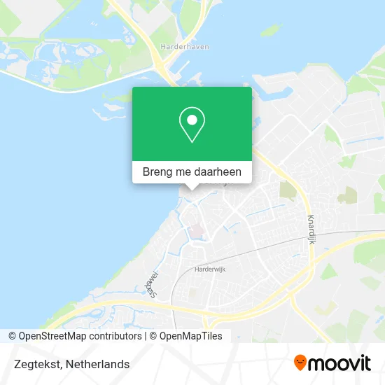 Zegtekst kaart