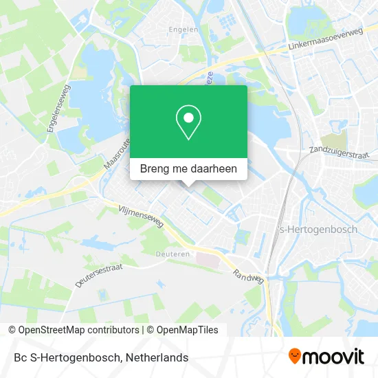 Bc S-Hertogenbosch kaart