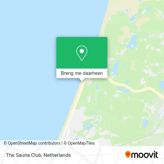 The Sauna Club kaart