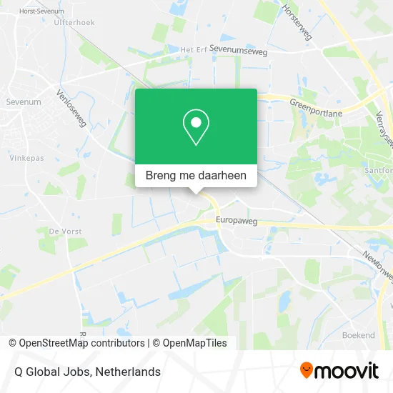 Q Global Jobs kaart