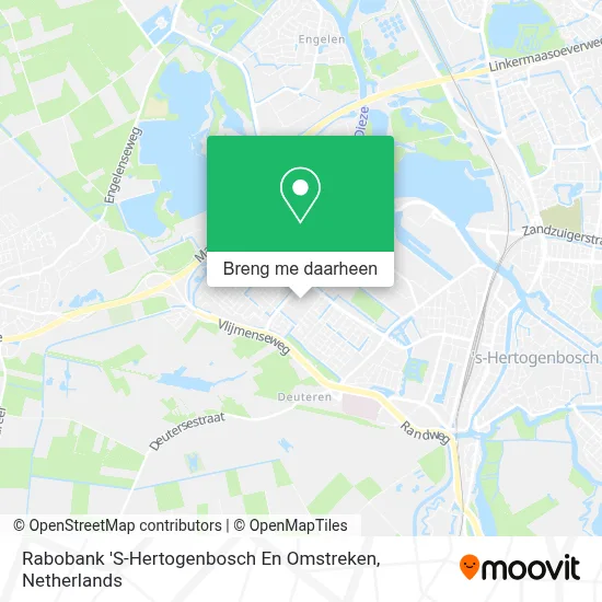 Rabobank 'S-Hertogenbosch En Omstreken kaart
