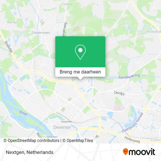 Nextgen kaart