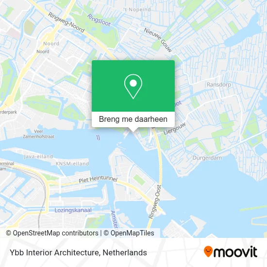 Ybb Interior Architecture kaart