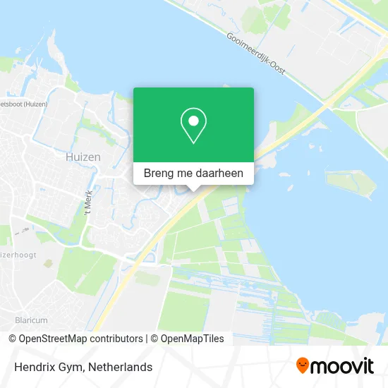 Hendrix Gym kaart