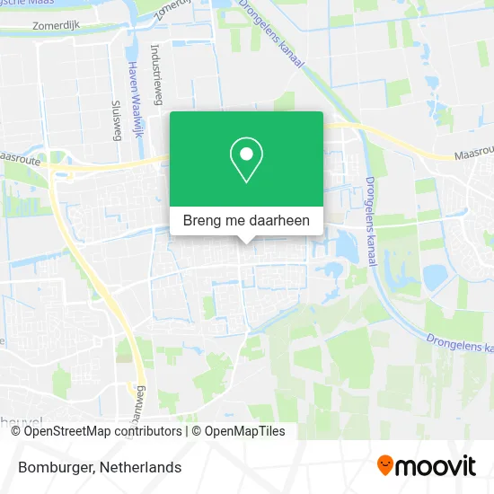 Bomburger kaart