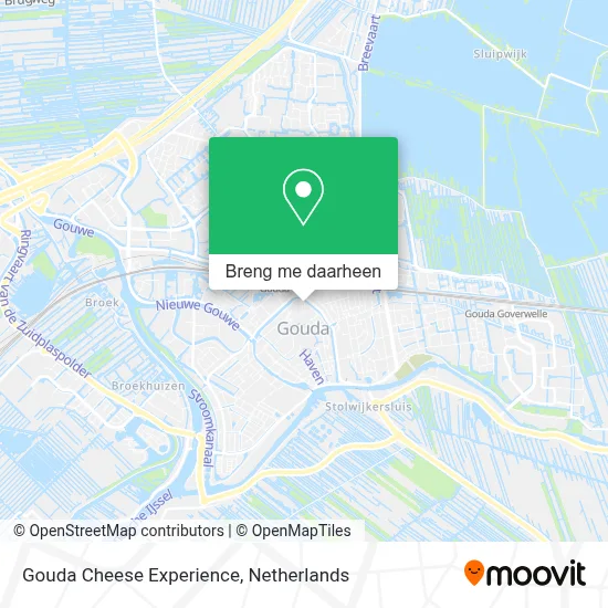 Gouda Cheese Experience kaart